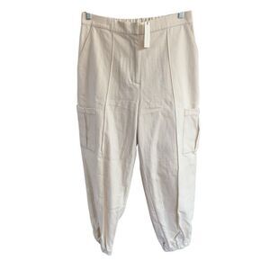Anthropologie Moon River Pants Women's Ivory L Cargo Gorpcore Normcore Hiking